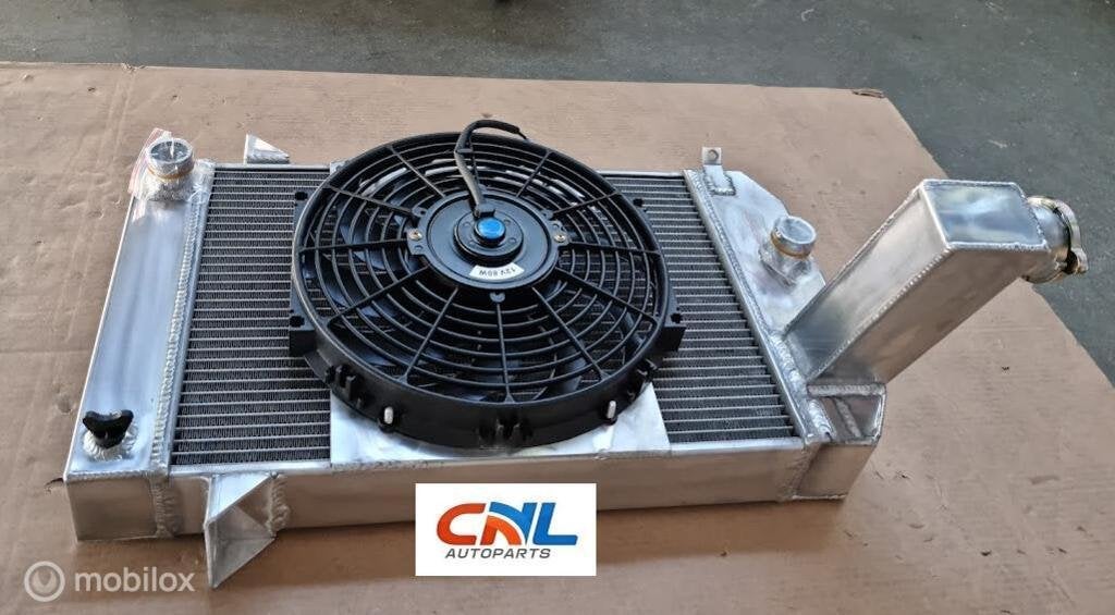 Radiateur +shroud+FAN for TRIUMPH TR2/TR3/TR3A/TR3B MT, Nieuw, Ophalen of Verzenden