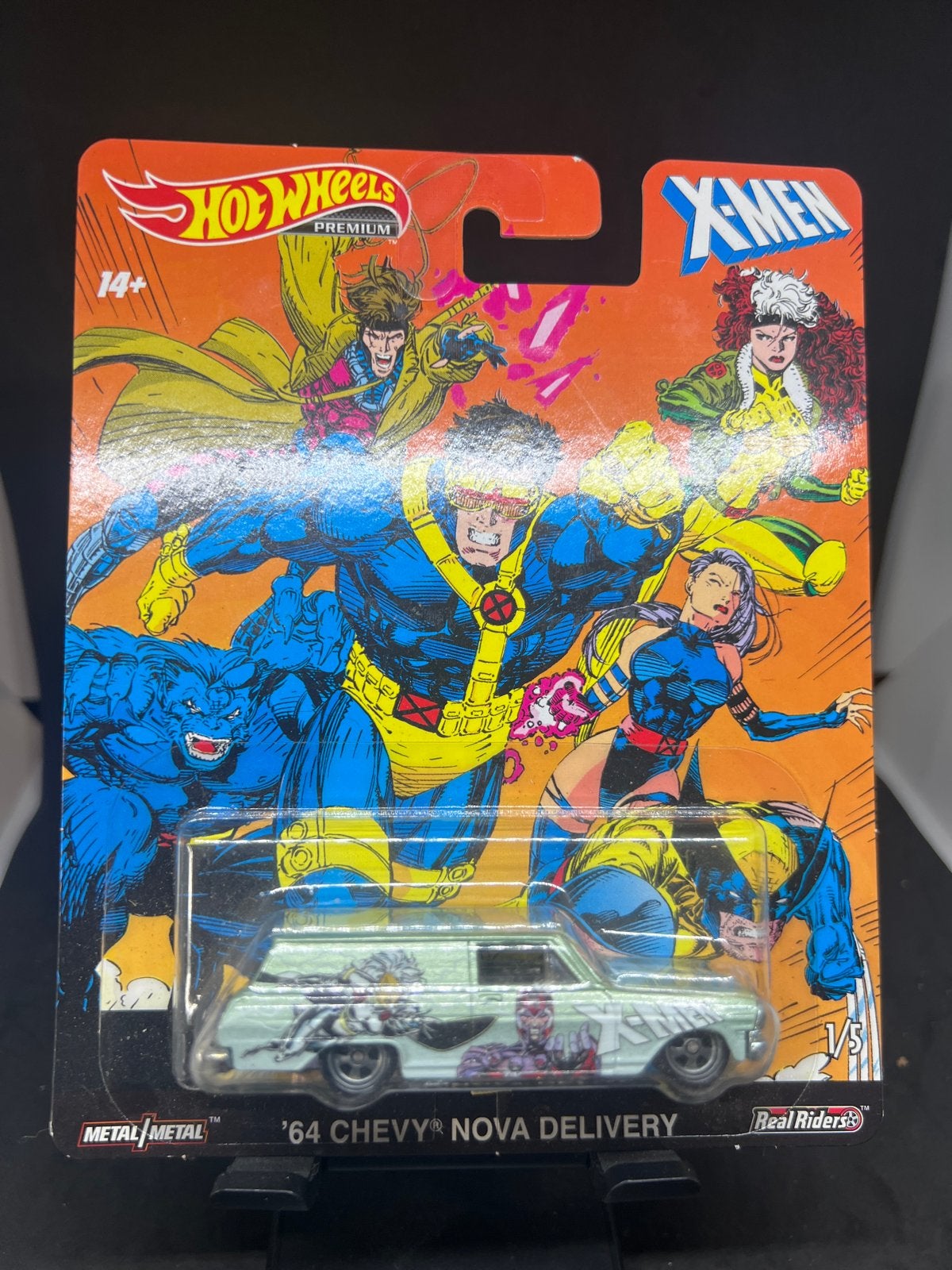 Hot Wheels Premium X-Men '64 Chevy Nova Delivery, Ophalen of Verzenden, Nieuw, Auto