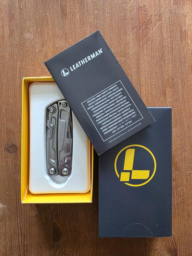 Leatherman multitool, Ophalen, Zo goed als nieuw