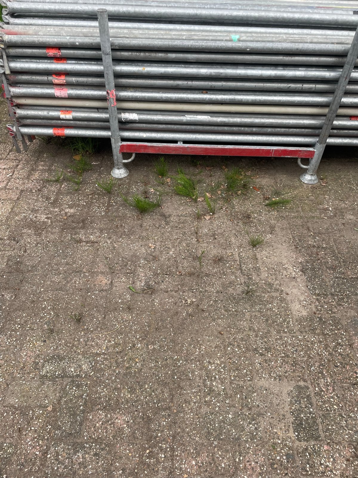 Layher liggers 2,57, Ophalen, Gebruikt, Gevelsteiger, 2 tot 5 meter