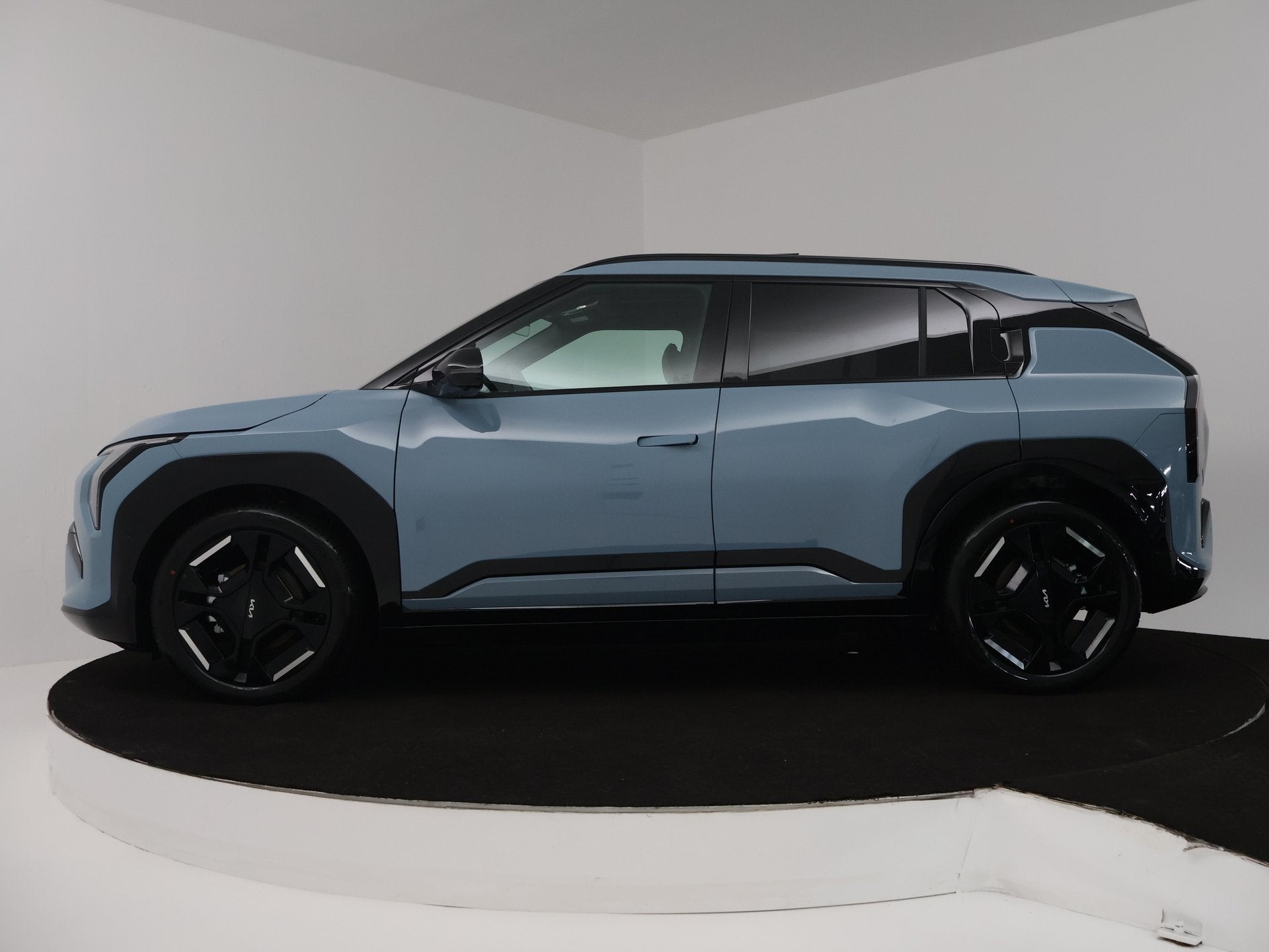 Kia EV3 GT-PlusLine 81.4 kWh | Company Car | 10 Jaar Garanti, Auto's, Kia, Zwart, Blauw, Adaptive Cruise Control, 204 pk