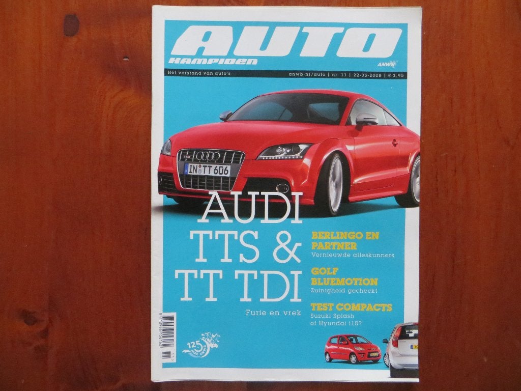 Autokampioen 11 2008 Audi TT, Multipla, Partner, Bitter CD, Ophalen of Verzenden, Nieuw, Audi