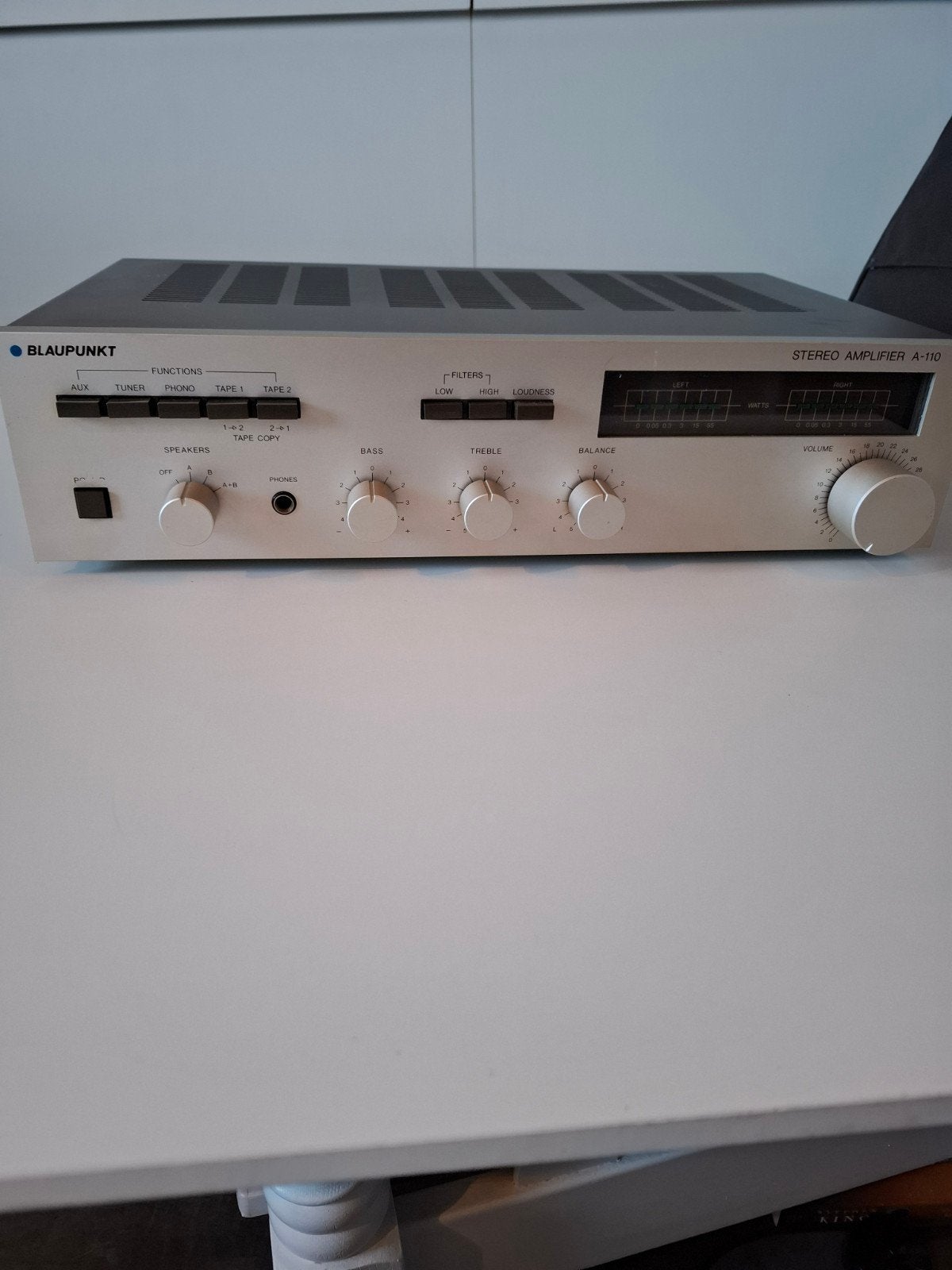 Blaupunkt Stereo Versterker A-110 Vintage HiFi, Audio, Tv en Foto, Gebruikt, Ophalen, Overige merken, Minder dan 60 watt