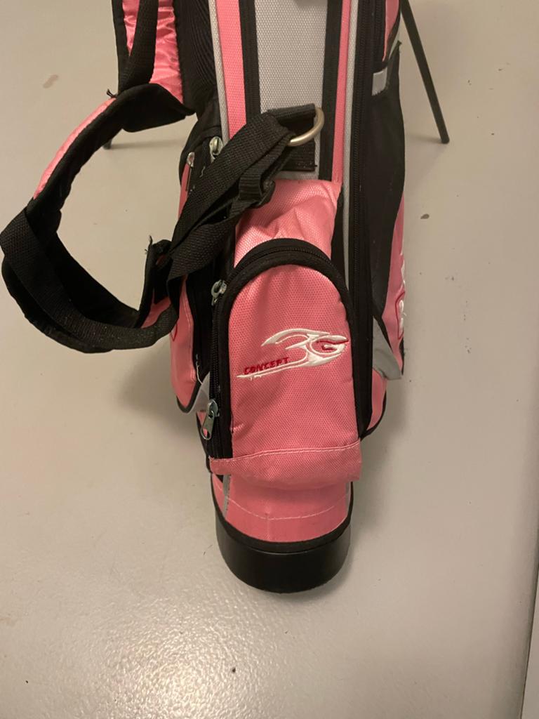 Roze golfset voor jeugd met tas en clubs, Sport en Fitness, Golf, Ophalen, Gebruikt, Set, Overige merken