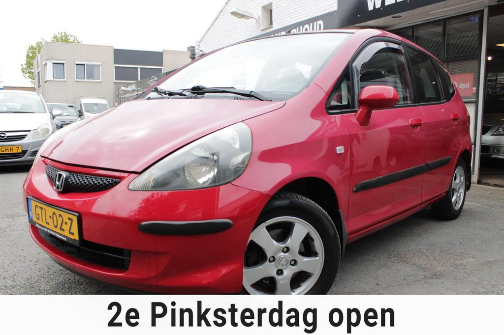 Honda JAZZ 1.2 S | Airco | Elec ramen, Voorwielaandrijving, Stof, Gebruikt, Zwart