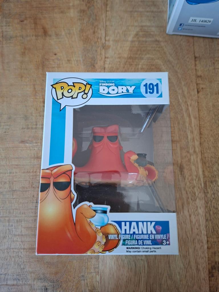 Funko pop Hank Finding Dory, Verzamelen, Ophalen of Verzenden, Nieuw