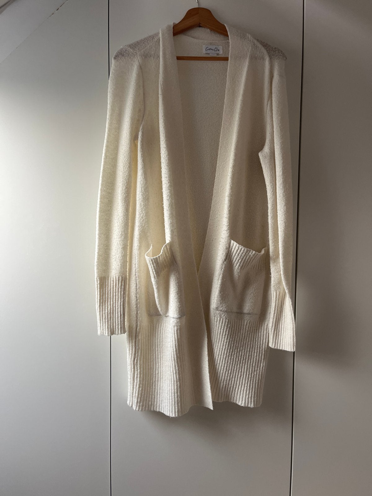 Cotton Club lang vest maat S, Kleding | Dames, Ophalen of Verzenden, Gedragen, Maat 36 (S), Wit