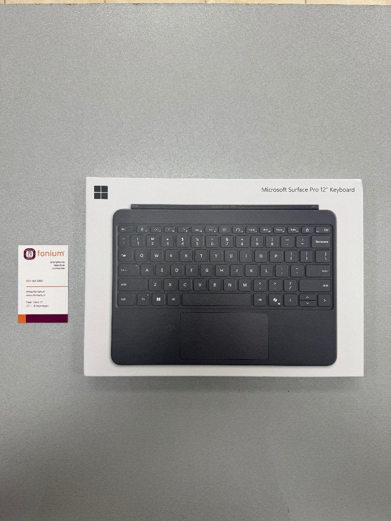 Microsoft Surface Pro 12 Keyboard, Computers en Software, Toetsenborden, Zo goed als nieuw, Qwerty, Draadloos, Opvouwbaar, Ophalen of Verzenden