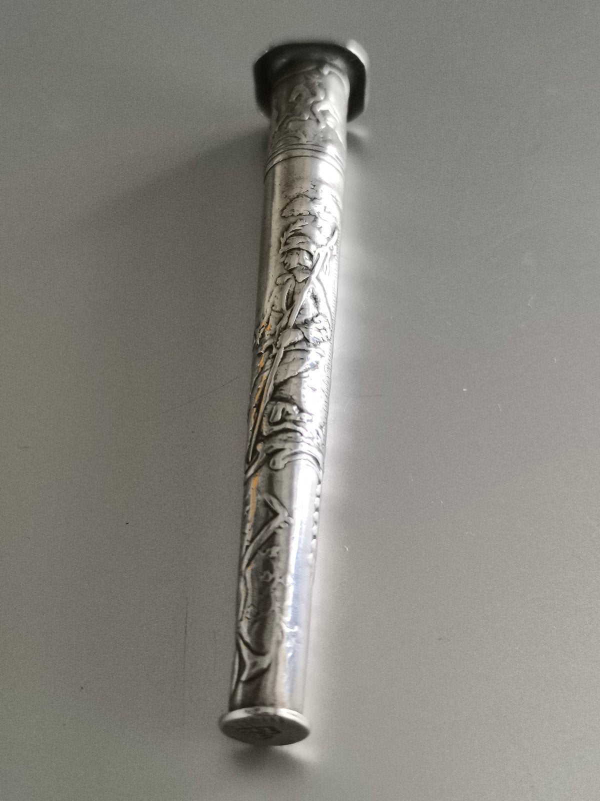 Antiek zilver naaldenkoker 1802 Schoonhoven, Ophalen of Verzenden, Zilver