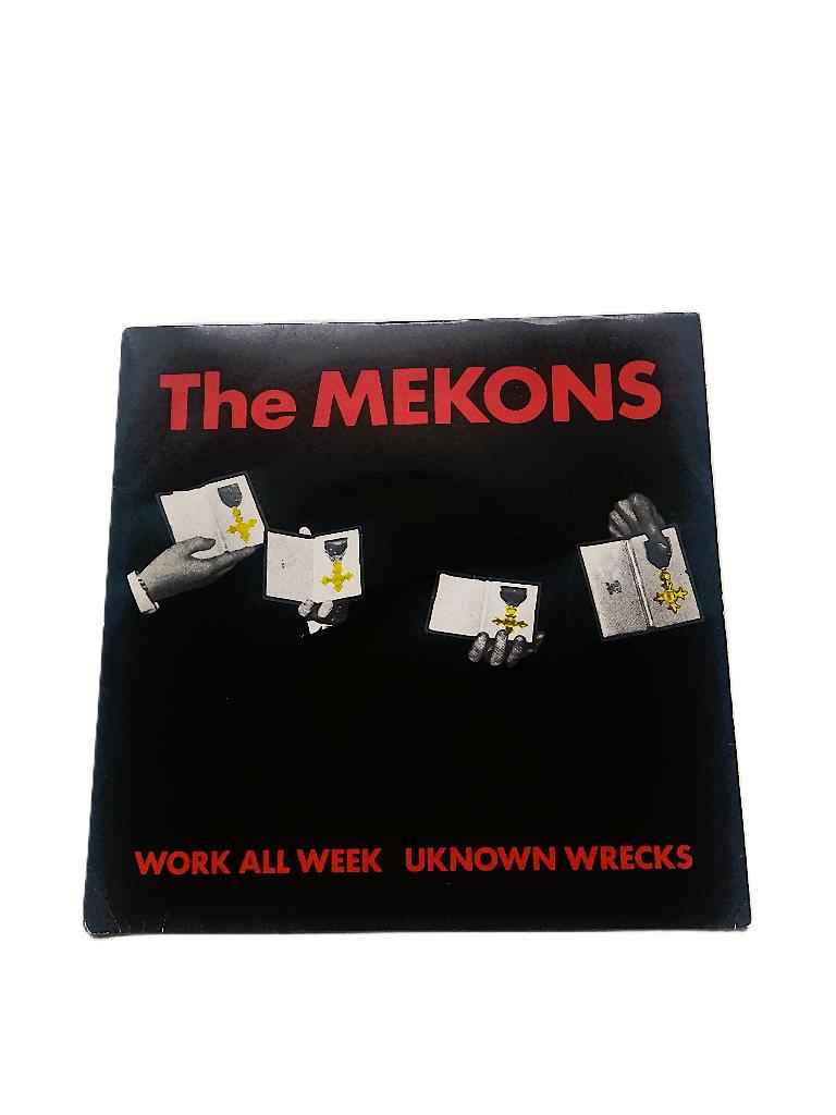 original single-the mekons-work all week uit 1979, Fotohoes, Overige genres, 7 inch, Single
