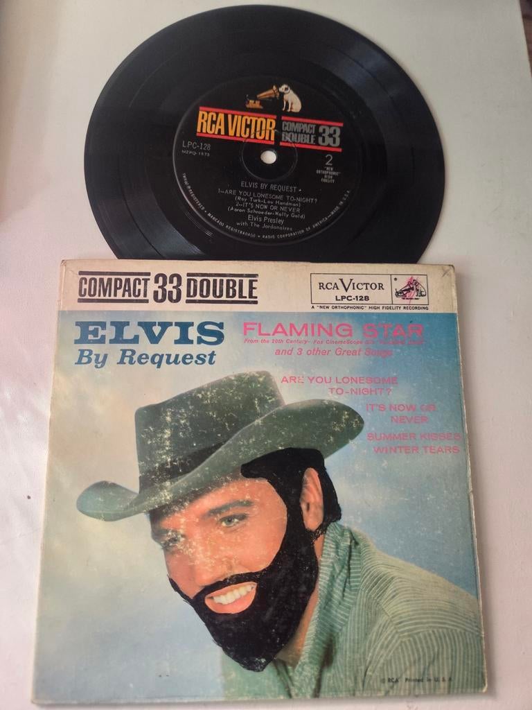 Elvis Presley - Elvis By Request Compact 33 Double, Ophalen of Verzenden, Gebruikt, Overige formaten