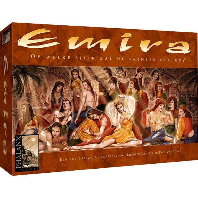 Emira, Vijf spelers of meer, Ophalen of Verzenden, Zo goed als nieuw, Phalanx Games