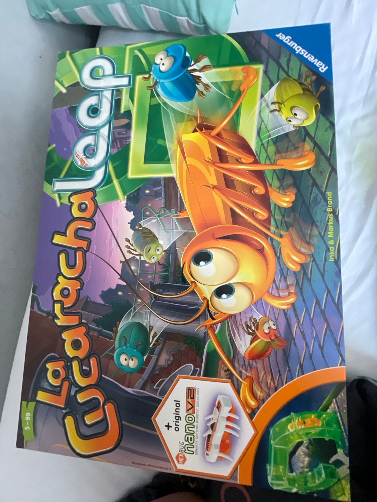 La Cucaracha Loop - Ravensburger bordspel, Drie of vier spelers, Ophalen of Verzenden, Zo goed als nieuw, Reisspel