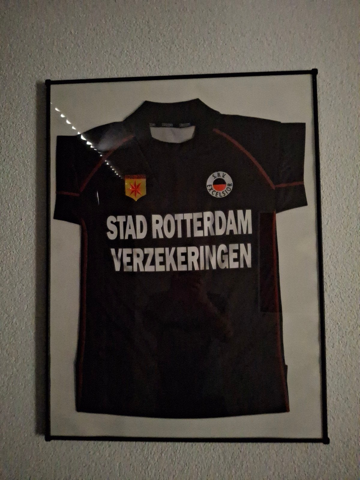 Excelsior Rotterdam voetbal shirt Kappa, Ophalen, Zo goed als nieuw, Overige binnenlandse clubs, Shirt