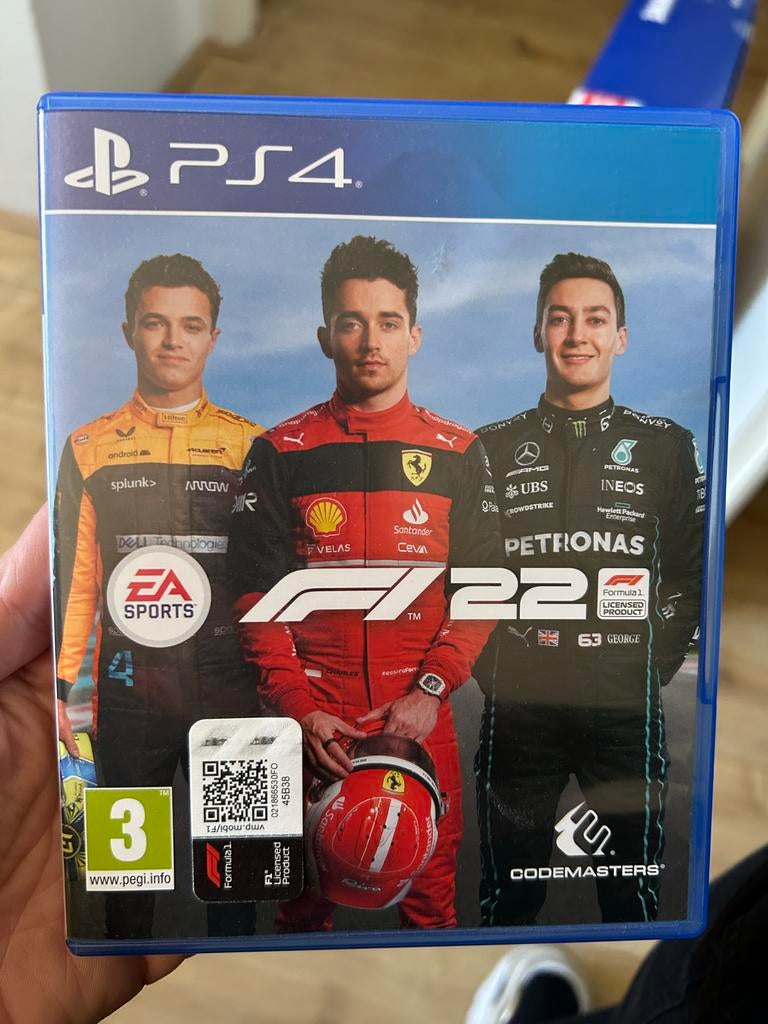 F1 22 PS4 - Zo goed als nieuw, Spelcomputers en Games, Games | Sony PlayStation 4, Online, 1 speler, Racen en Vliegen, Ophalen of Verzenden