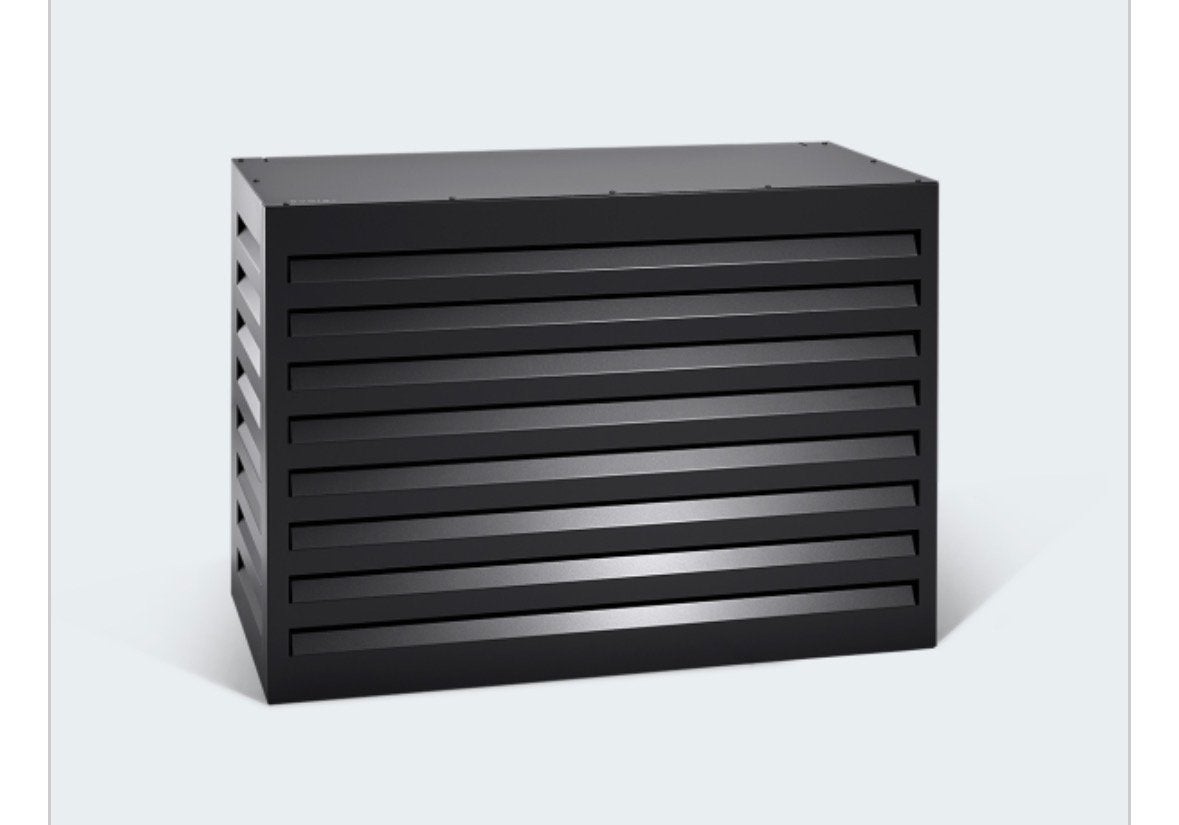 EVOLAR AIRCO OMKASTING DONKER ANTRACIET maat L 120x65x110 cm, Ophalen, Gebruikt, Wandairco, 3 snelheden of meer