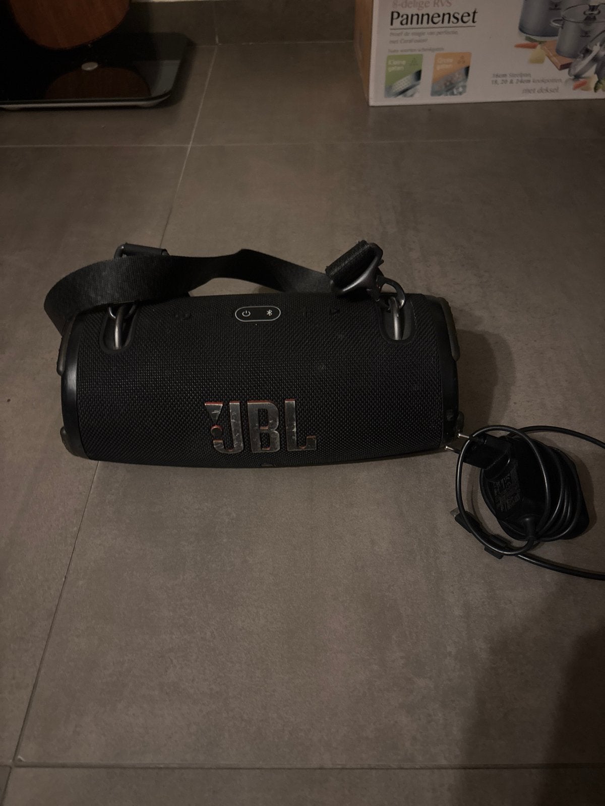 JBL Xtreme 3 Bluetooth speaker met kabel, gebruikt, Gebruikt, JBL, Overige typen, Ophalen of Verzenden