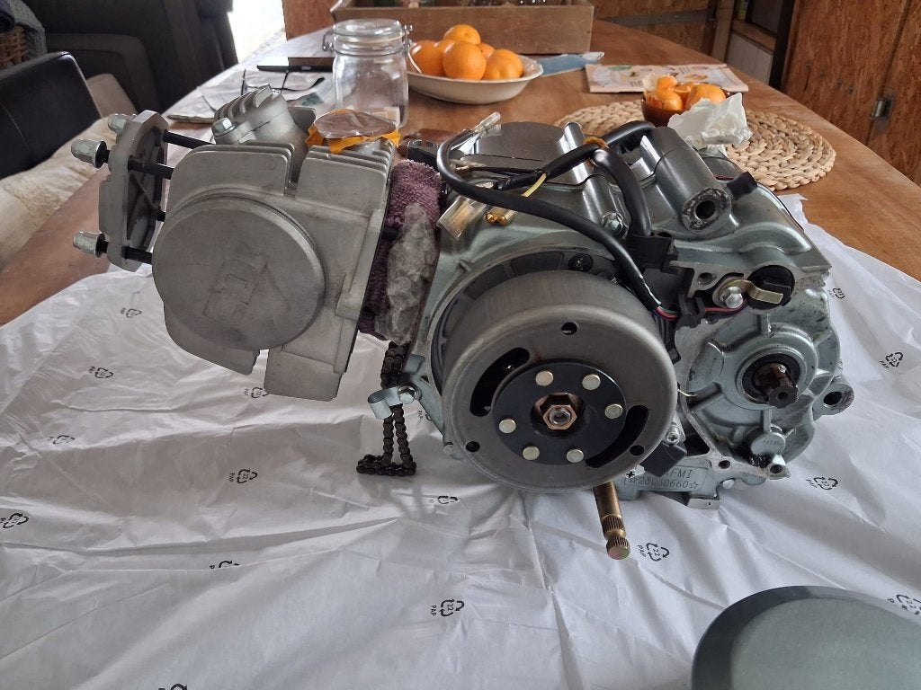 125 CC motor (YX) 125-motor voor Dax - Monkey en SS50, Fietsen en Brommers, Brommeronderdelen | Oldtimers, Ophalen, Zo goed als nieuw