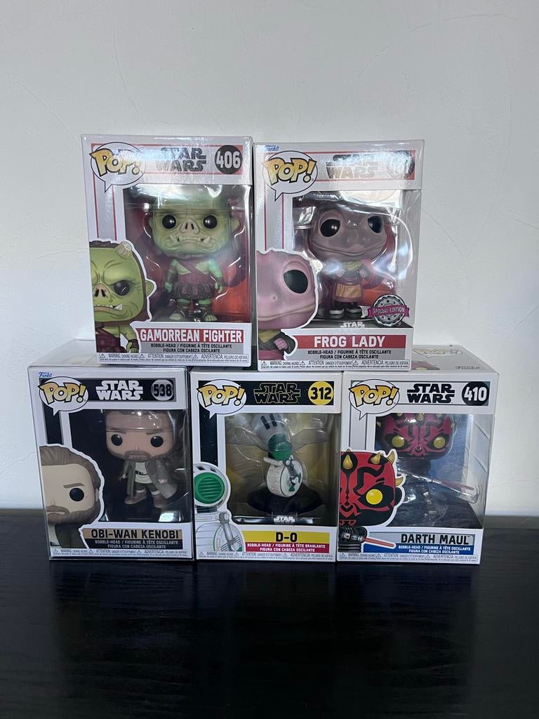 Star Wars Funko Pop! Collectie (5 stuks), Ophalen of Verzenden, Nieuw
