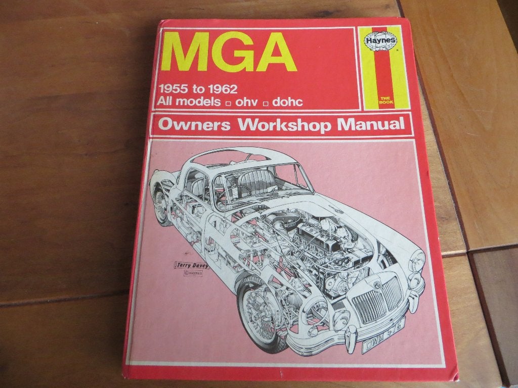 Haynes workshop manual MGA 1500, 1600, TwinCam 1955-1962, Ophalen of Verzenden
