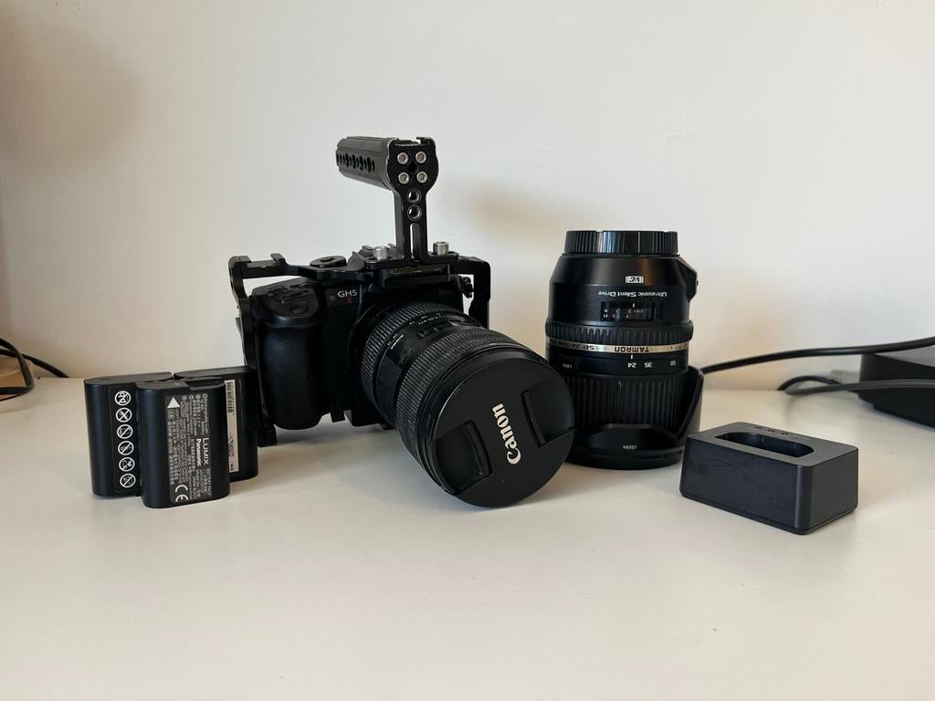 Panasonic Lumix GH5 II met sigma 18-35 EF, Ophalen, Gebruikt