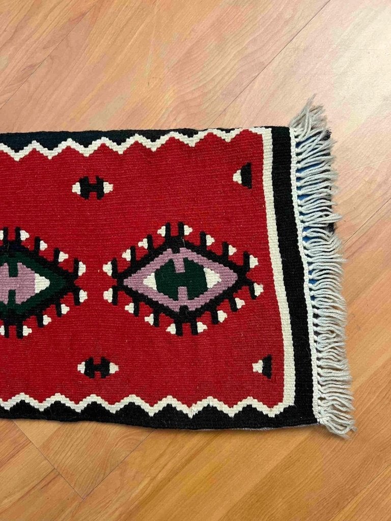 Vintage kelim kleed met ingestikte foam mat 80/32, Gebruikt, Djt@dejuistetoon.eu, Mon Plaisir 19, Etten-Leur, Netherlands, DJT De Juiste Toon