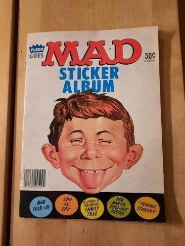 MAD - LEEG STICKERALBUM, Ophalen of Verzenden