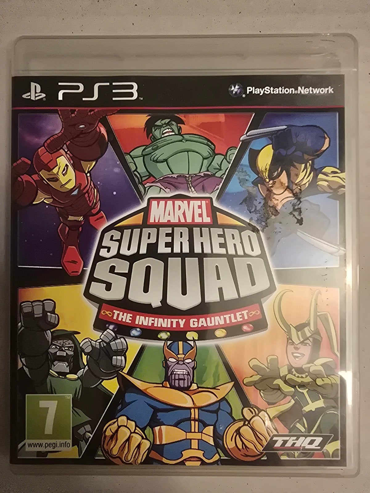Marvel Super Hero Squad: The Infinity Gauntlet PS3, Avontuur en Actie, 1 speler, Ophalen of Verzenden, Zo goed als nieuw