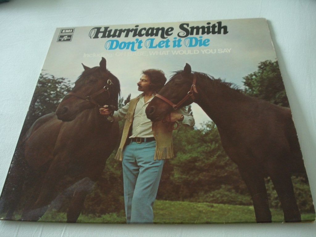 HURRICANE SMITH - DON'T LET IT DIE pop rock, LP, Gebruikt, Ophalen of Verzenden, 12 inch