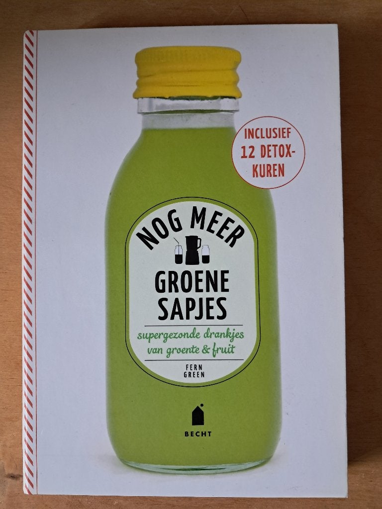 Nog meer Groene Sapjes - Supergezonde drankjes, Boeken, Fern Green, Ophalen of Verzenden, Zo goed als nieuw, Gezondheid en Conditie