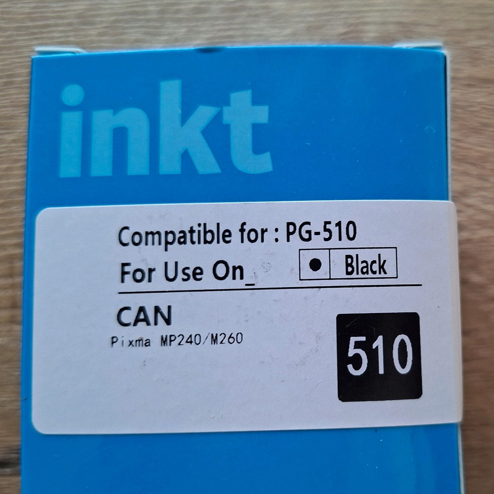 2x Zwarte Inkt Cartridge PG-510 voor Canon Pixma, Ophalen of Verzenden, Nieuw, Cartridge