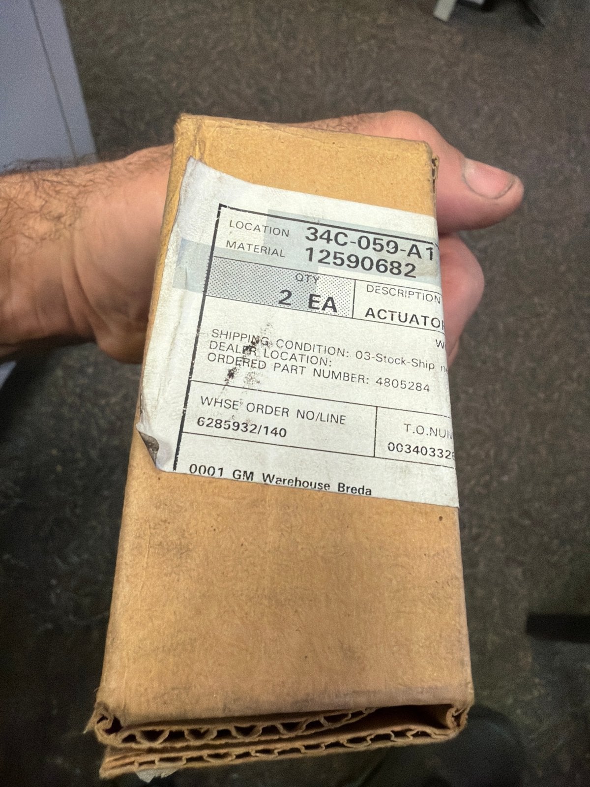 Nieuwe Actuator 12590682 voor GM voertuigen, Ophalen of Verzenden, Nieuw, Chevrolet