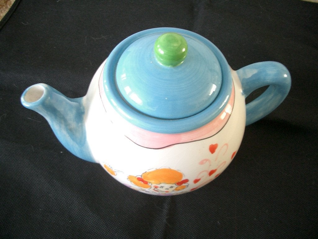 theepot aardewerk servies frankrijk suzy verzamelen sfeer, Overige typen, Nieuw, Ophalen of Verzenden, Overige stijlen