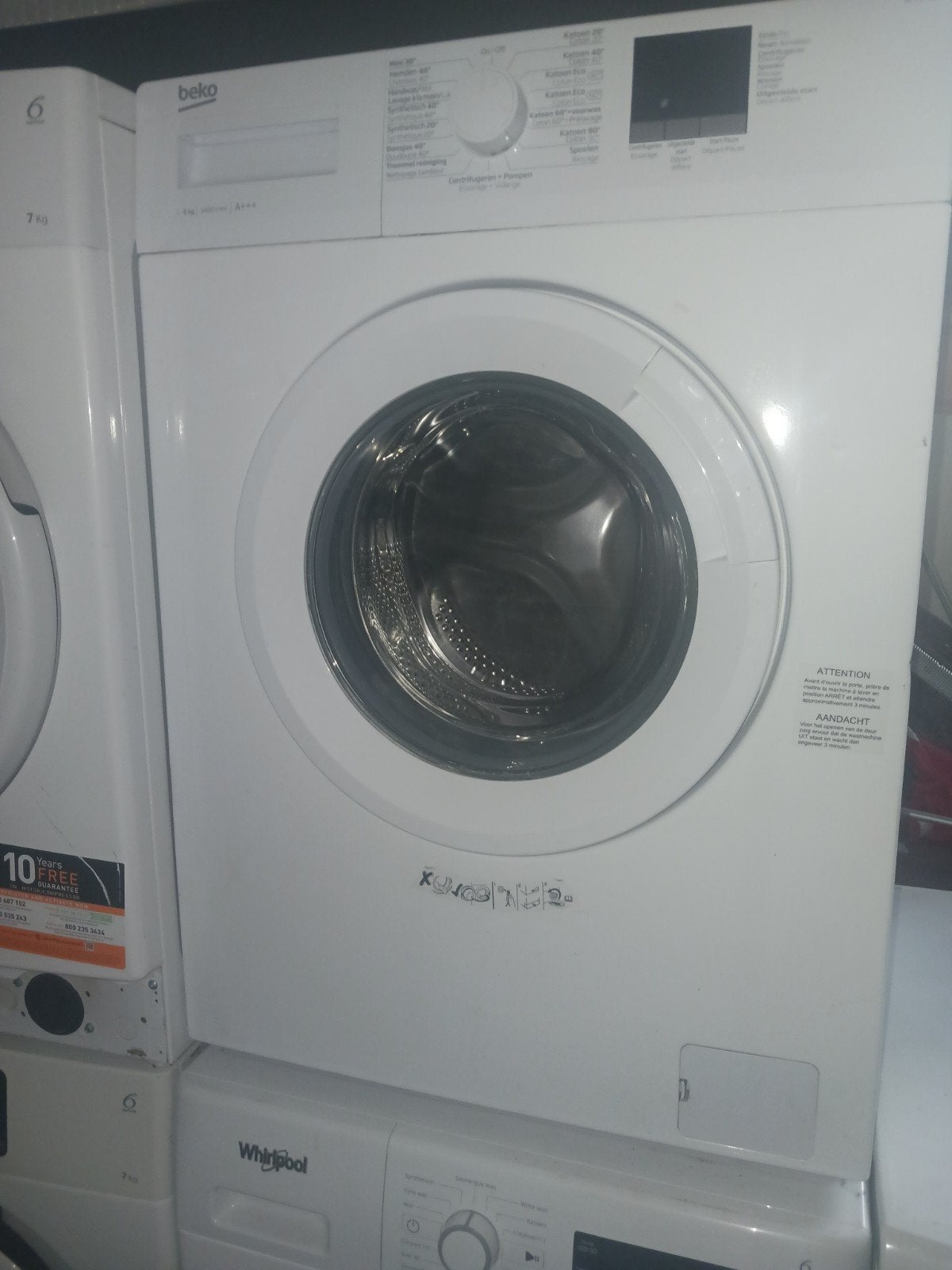 Beko WCV 6711BC Wasmachine ( met garantie), Ophalen of Verzenden, Zo goed als nieuw, 85 tot 90 cm, 1200 tot 1600 toeren