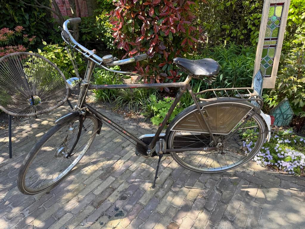 Vintage Gazelle Trimsportfiets - Opknapper, Ophalen, Gebruikt, Gazelle, Trommelrem
