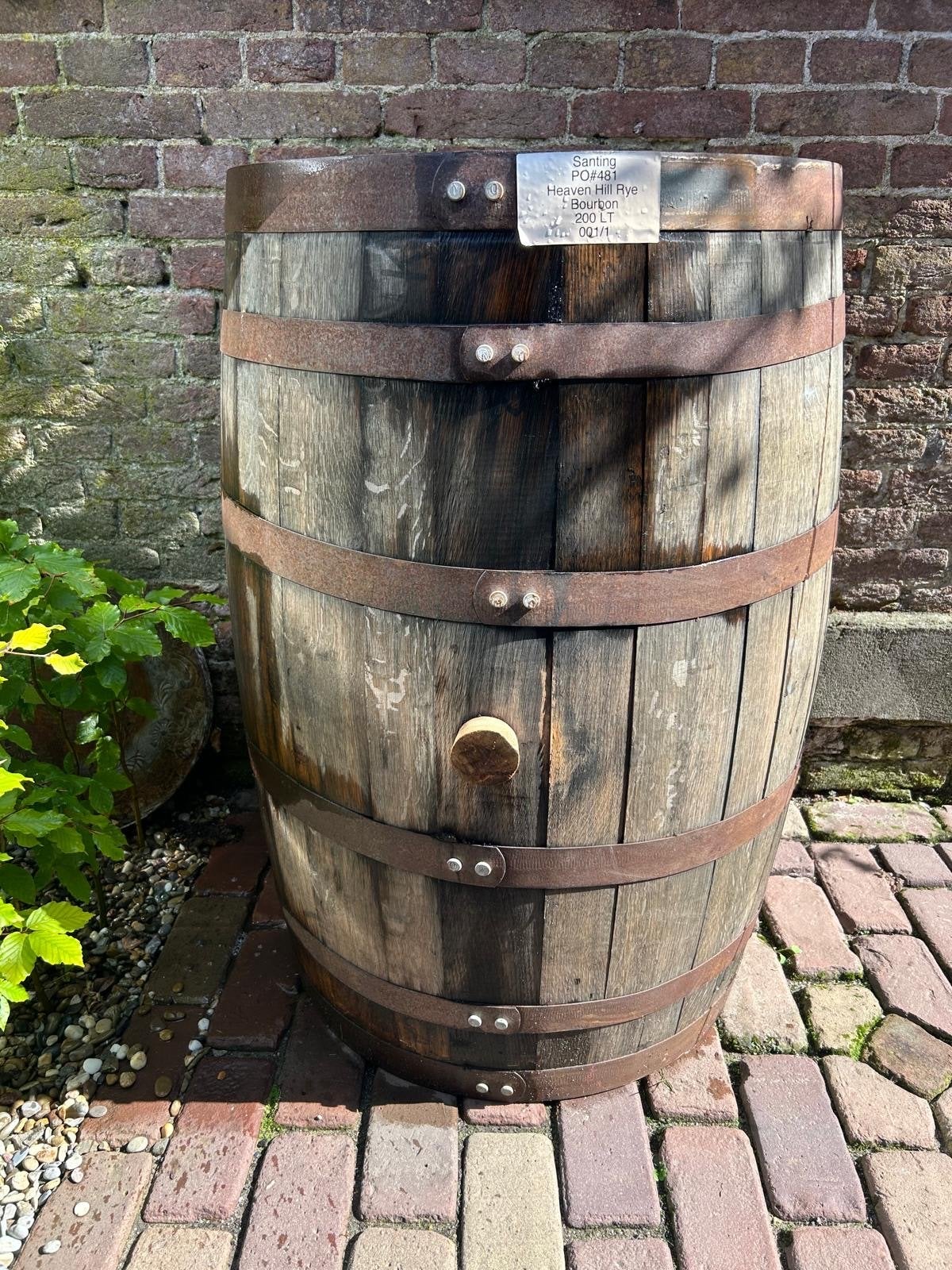 Authentiek Heaven Hill Rye Bourbon Vat - 200 Liter, Tuin en Terras, Ophalen of Verzenden