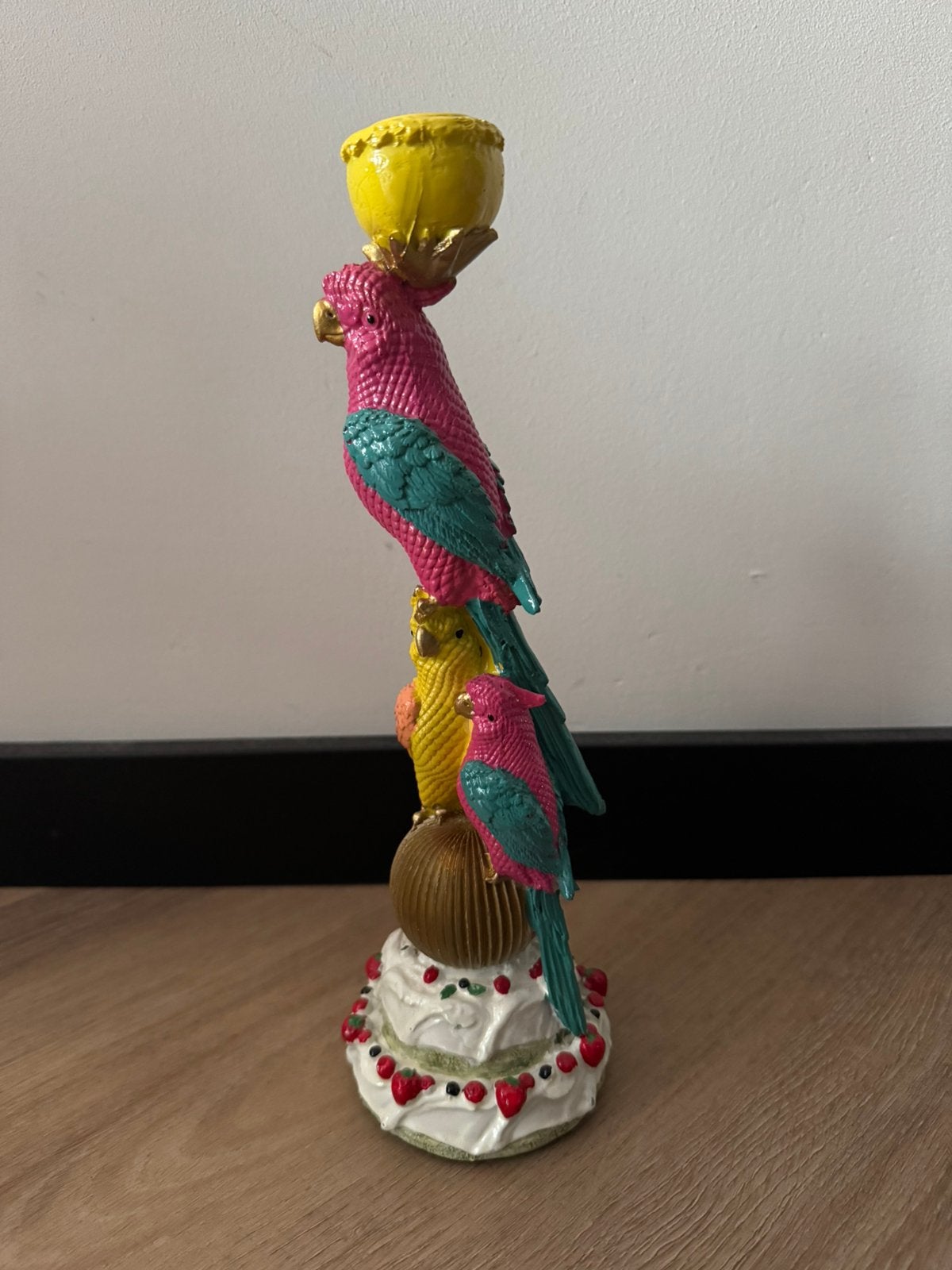 Nieuw Shoeby x Fred vogel kandelaar, Huis en Inrichting, Woonaccessoires | Kandelaars en Kaarsen, Overige materialen, 25 tot 50 cm