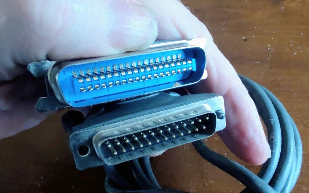 Printer kabel .. Parallel - Centronics (36p) 2 meter, Ophalen of Verzenden