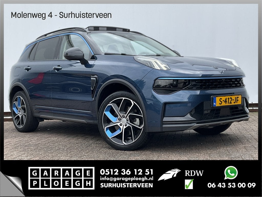 Lynk & Co 01 1.5 PHEV 262PK Adapt.Cruise 360° Cam Carplay P, Auto's, Lynk & Co, Euro 6, Blauw, 120 €/maand, Origineel Nederlands
