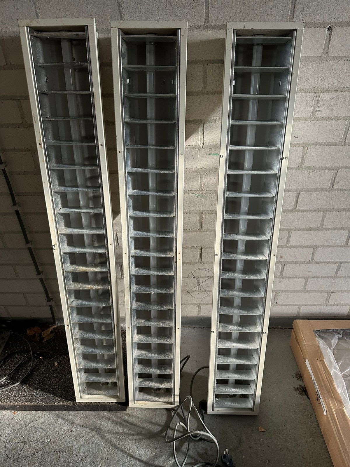 TL armatuur met lamp, Ophalen, Gebruikt, Minder dan 50 watt, Lamp met armatuur