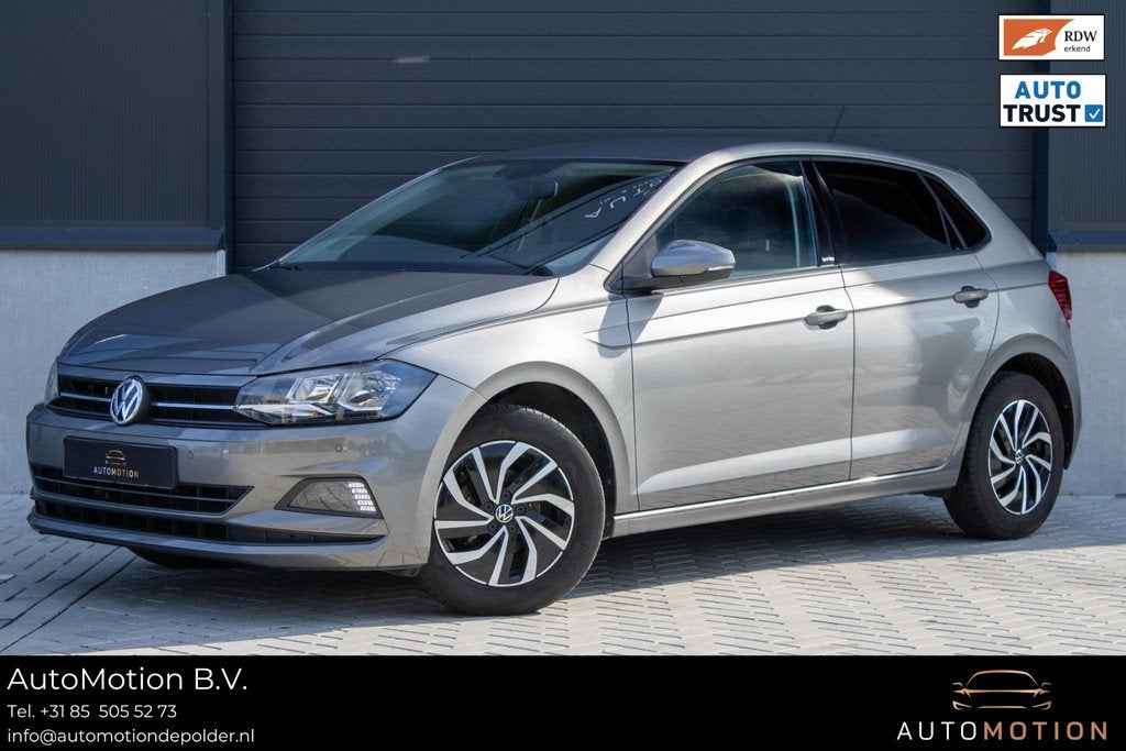 Volkswagen Polo 1.0 TSI Highline Business Stoelverwarming Cr, Stof, Gebruikt, 95 pk, Met garantie (alle)