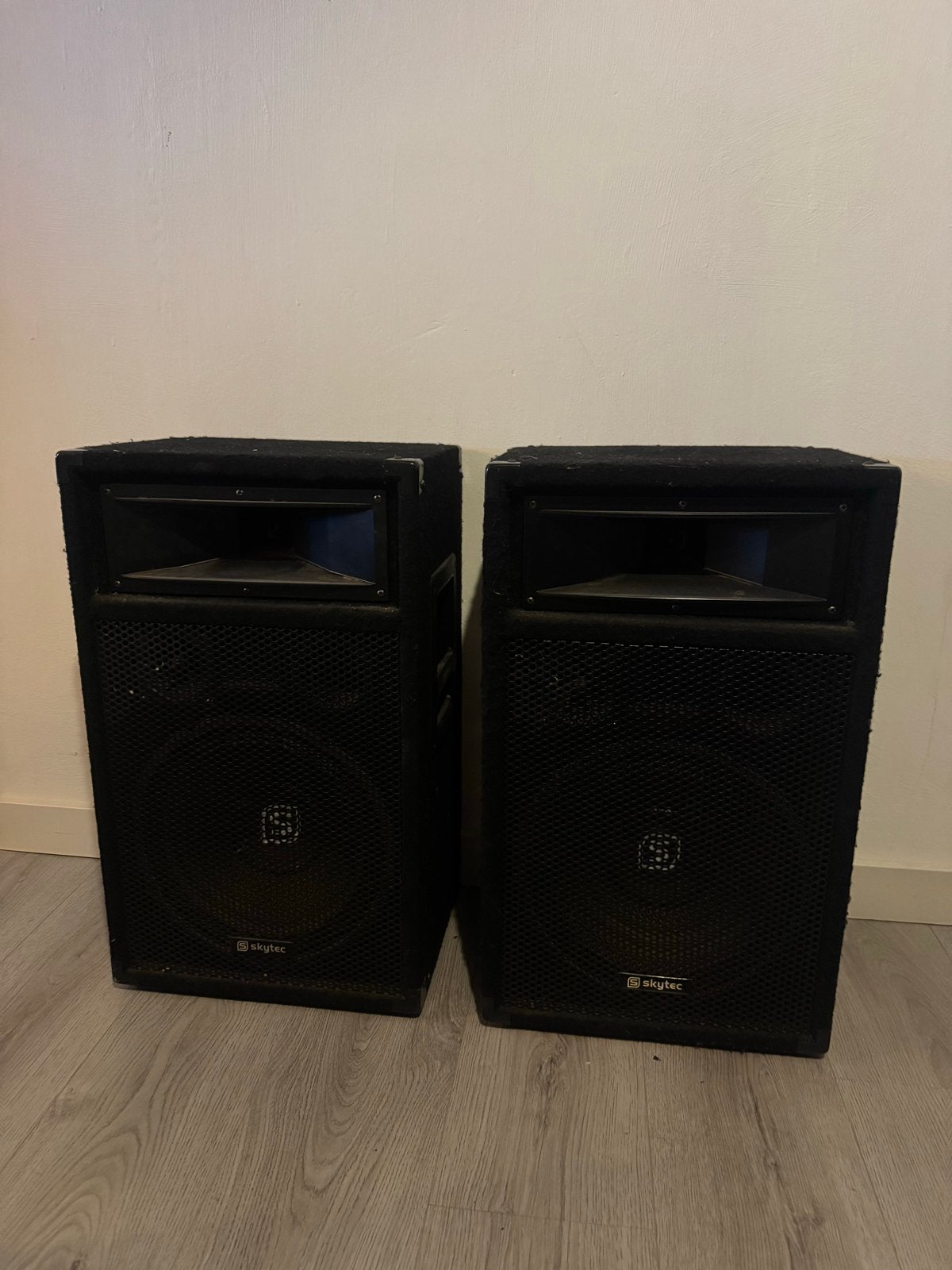 Skytec SMI2 600W 3-weg PA-speakerset, Ophalen, Gebruikt