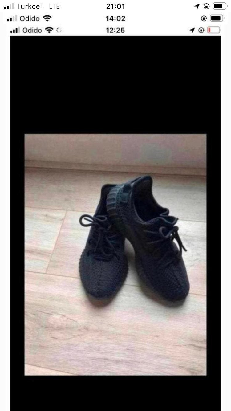 Yeezys schoen, Ophalen, Zo goed als nieuw, Zwart