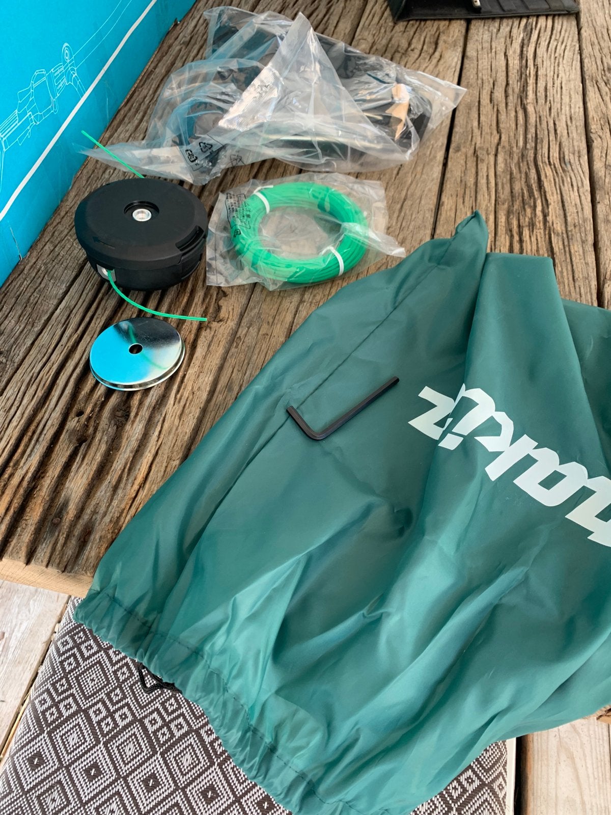 MAKITA DUR 189Z1, gras trimmer accu, Ophalen, Nieuw, Accu