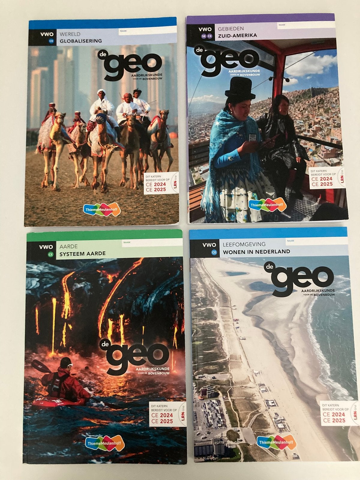 De Geo - Aardrijkskunde VWO, Ophalen, Zo goed als nieuw, VWO, Aardrijkskunde