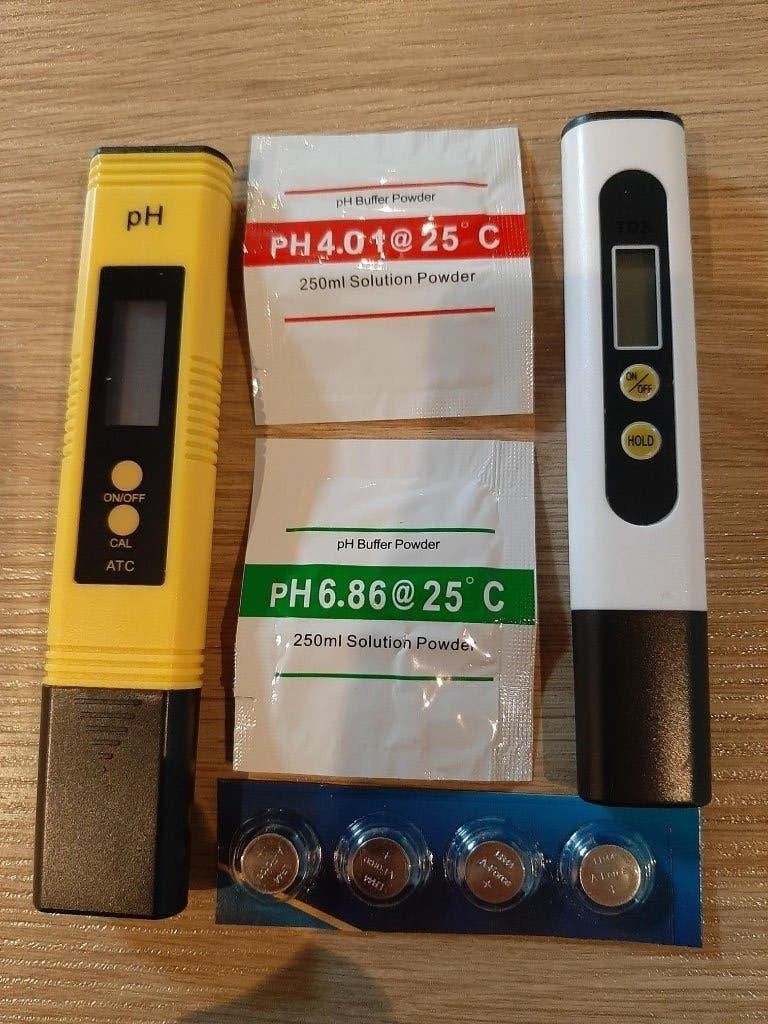 Ph + TDS meter voordeelset, Ophalen of Verzenden, Nieuw, Overige typen, Overige merken