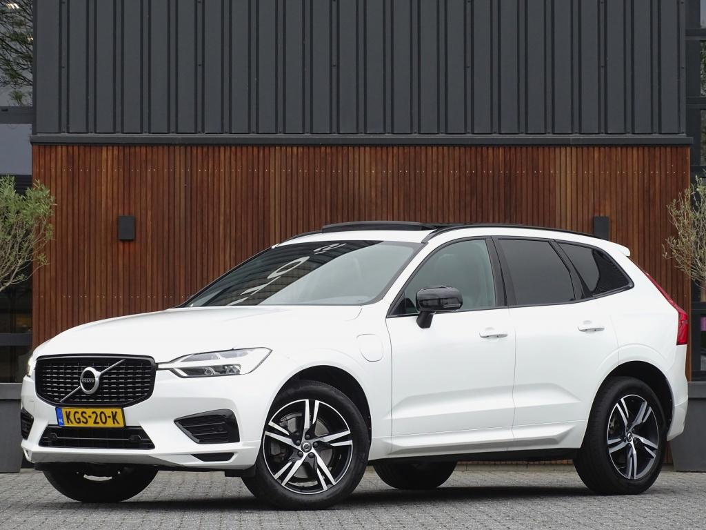 Volvo XC60 T6 310PK AWD Recharge / R-Design / panaroma / LED, Lane Keeping Assist, Gebruikt, 4 cilinders, 1969 cc
