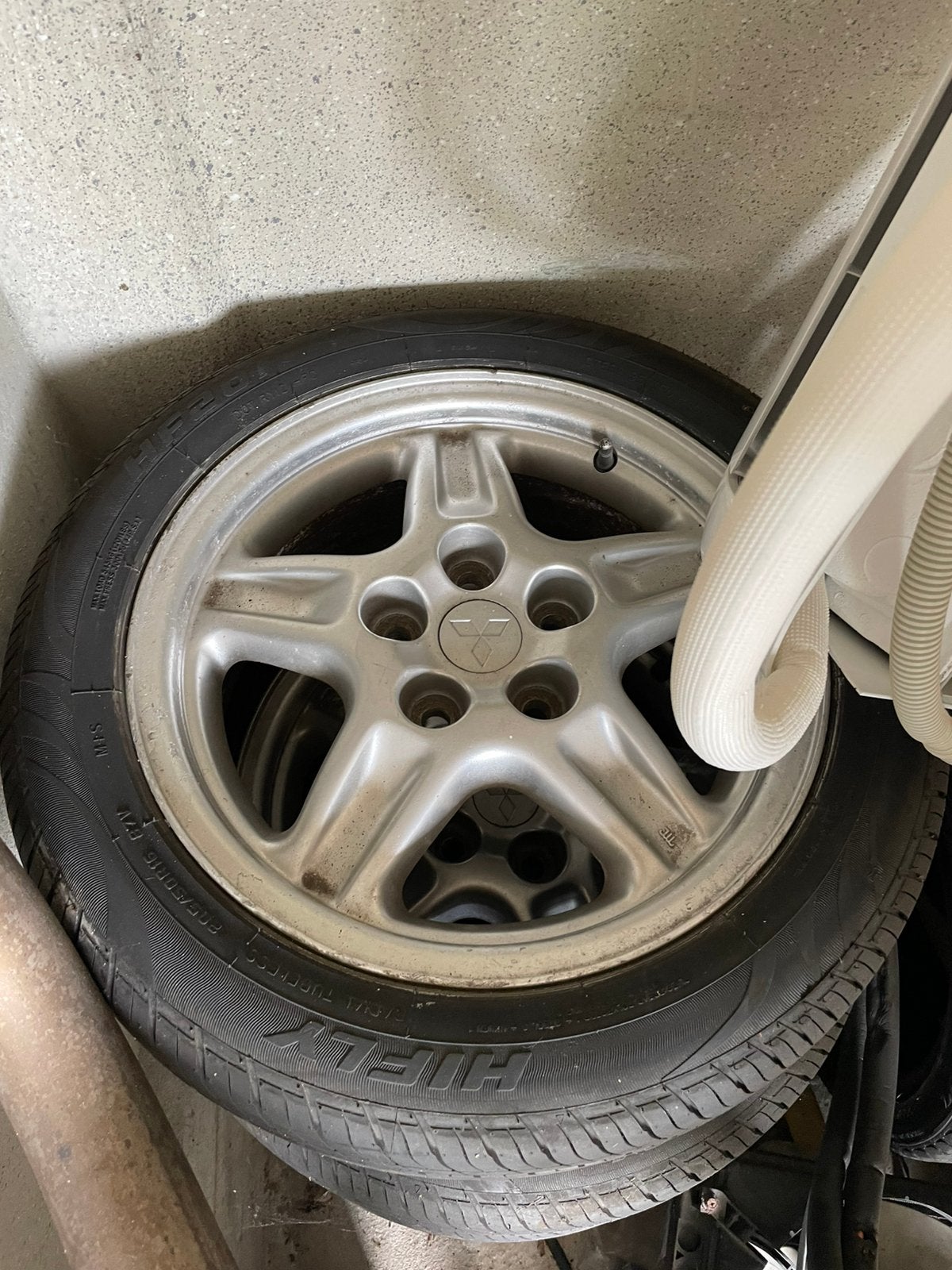 Originele Mitsubishi FTO Gpx velgen 16 inch, Ophalen, 16 inch, Zomerbanden, Velg(en)