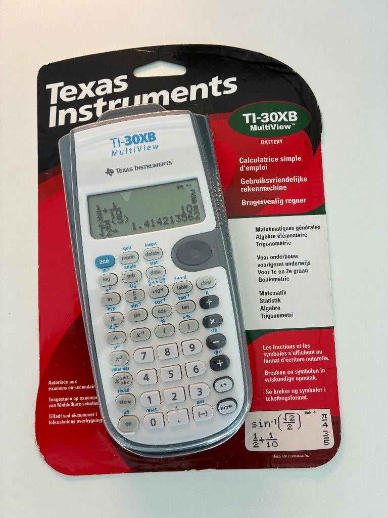Texas Instruments TI-30XB Multiview - wetenschappelijk, Ophalen of Verzenden, Nieuw
