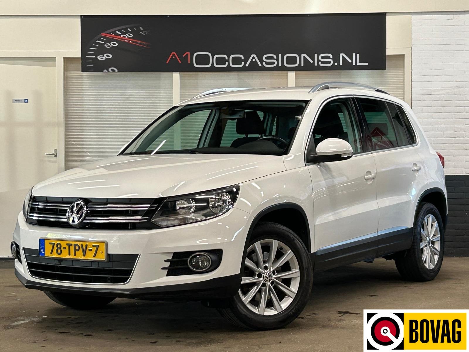 Volkswagen Tiguan 1.4 TSI Sport&Style (bj 2012), Auto's, Voorwielaandrijving, Euro 5, 15 km/l, Parkeersensor